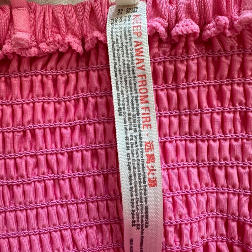 Anthropologie Viviette Lace Festival Bra Top in Pink - Picture 10 of 10